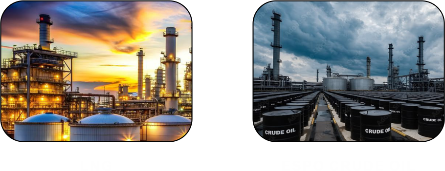 LNG & ESPO Crude Oil